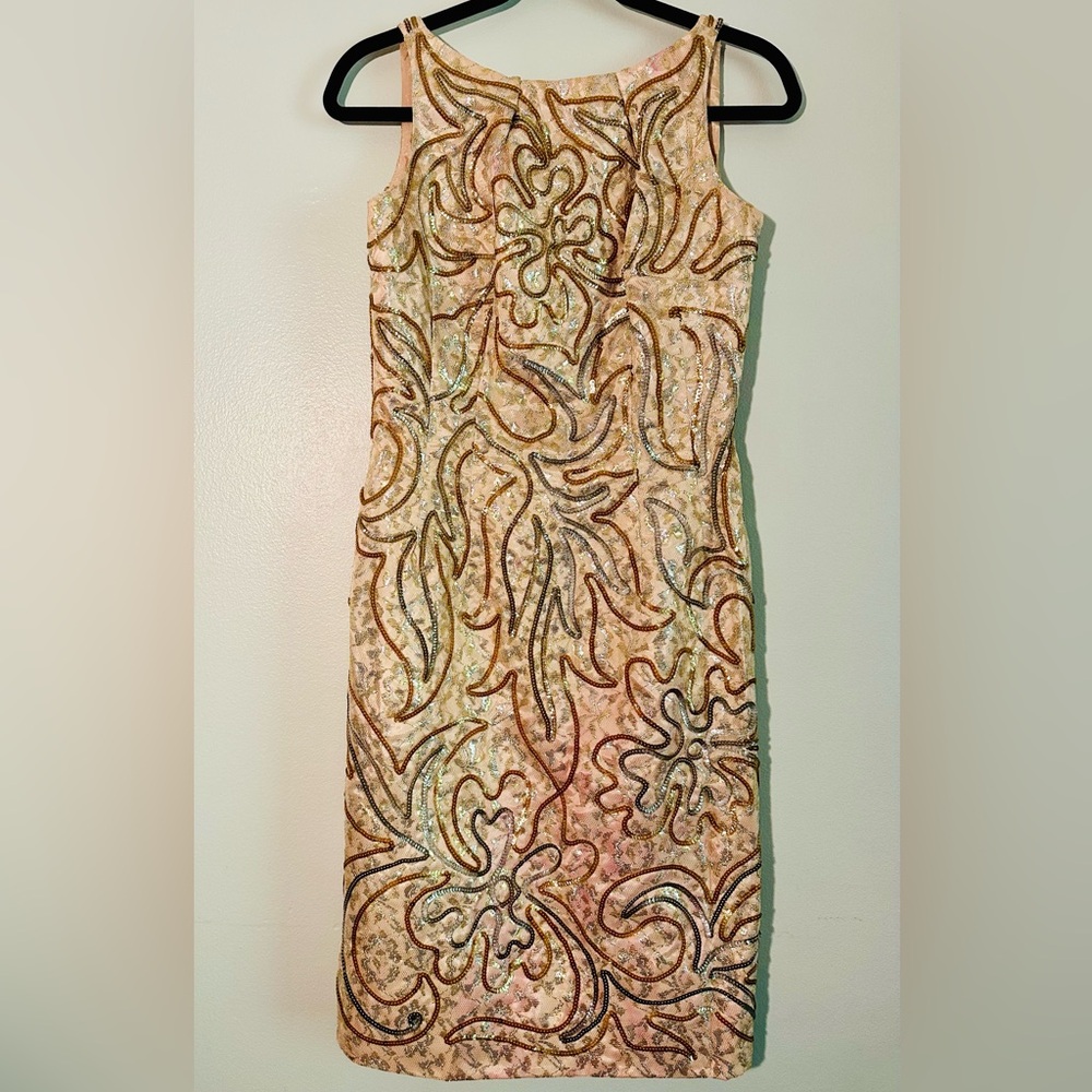 Vintage 60’s Sara’s of Vegas cocktail dress showgirl